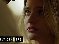 FAMILY SINNERS - Nasty Kenna James Is Missing Her Stepdad's Stirling Bone And He Promptly Reminds Her How It Senses