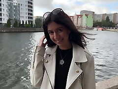 Public Pickup - Female on First Meeting Wants Assfucking Sex in Taut Ass