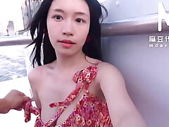 ModelMedia Asia - Love the thrill of exposing your big tits and horny pussy in the open air!