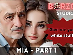 Mia - 1 - Horny senior Grandpappa domesticated virgin teenage youthful Turkish Dame