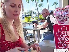 Random Stranger Shoots His Enjoy Explosion into My Wifes Muff - Touchmywife