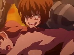 [Hentai] Village lady humped firm in front of the villagers eyes