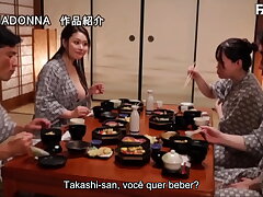 I Got My step Mother-in-Law Prego During a Family Trip [Subtitled] Kanaya Uno