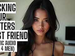 Fucking Sisters Hottest Acquaintance (Full Taboo Erotic Audio on my website ASMR HFO JOI Erotic Audio 4 Men)