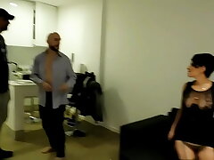 my co-worker never gets fatigued of fucking my wife's caboose ..... he leaves it enlarged and total of milk