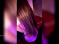 Rigid sex in the nightclub - Latin nymph gets hot dancing and gets pulverized by a stranger!