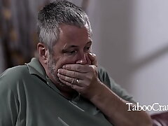 step Son throwsover step daddy and boinks step mother infront of him (Portuguese Subtitles)