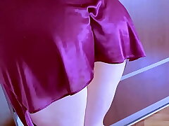 I found my step-mother in a nightgown and no panties, she must have been looking for something, but it made me kinky and I fucked her pussy