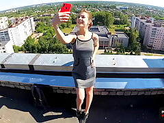 Jism in My Undies - Public OUTDOOR Point of view