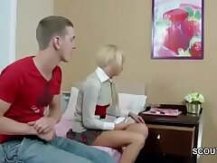 Step-Bro caught Cherry Stepsister and seduce To fuck her Ass-fuck