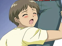 Anime porn - Youthfull Cherry Boy Pleads a Buxom Cougar for Sex! [Uncensored] [Subtitled]