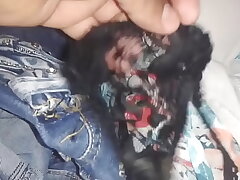 My used cousin's lace panty