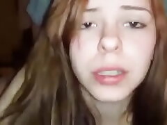 I faced her on Tinder on Tinder, she came to my mansion and my roommate and I ravaged her