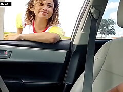I SAW A Super-hot BEGGER ON THE STREET CHEATING AND TOLD HER I WAS GOING TO GIVE HER A FEED