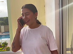 My stepbrother takes away the desire that my beau leaves me - unfaithful gf with a gigantic booty