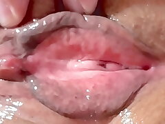 Unexperienced Pink Pussy: 183 days after losing her virginity.