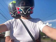 I Picked Up A Didi Customer Without A Brassiere And He Noticed My Thick Tits