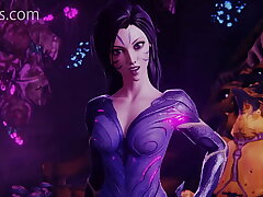 Daughter-in-law of the Void. POV nail with Kai'Sa, League of Legends game parody