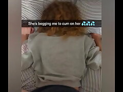 Cuckold College Gf Pulverized On Snapchat to Pay Debt - Cucked And Nutted On