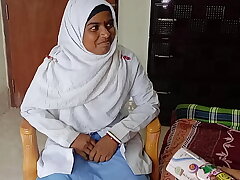 Bangladeshi Student18 With Her Schoolteacher