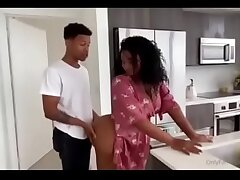 Wonderful stepmother give it all