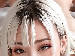 Banging step sister light-haired in the apartment &vert; Buttfuck sex and small vag and butt &vert; Virtual Sex [AI generated]