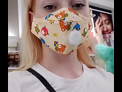 Showing cooter in public