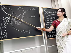 Indian Fitness Trainer Instruct Xxx Sex Exercises