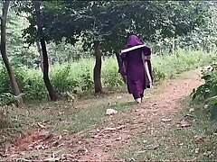 Outdoor to indoor fucking Indian Village gf