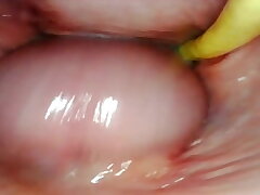 Super-hot INTERNAL POV. CAMERA Inwards HER PUSSY WHILE I Cram HER WITH Jism