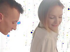 Wonderful Girl with Perfect Bumpers Belle Claire getting Fucked in the Kitchen