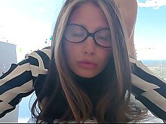 I distracted my stepmom with a sloppy phrase, so she scolded me, porked me to calm her down, didn't let her fuck me in the ass.