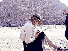 Excursion to Great Pyramids of Giza VLOG SFW