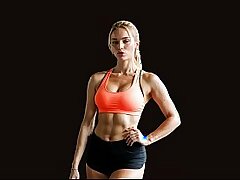 BEASTLY FUCKED BEAUTIFUL GYM Lady (AI GENERATED) NOT A REAL PERSON