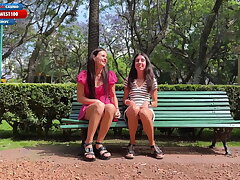 Panties Liquidated Before Strangers in Public Park