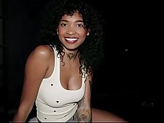 Ebony Latina Enticed Him With Her Smile