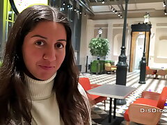 Real Porno Audition in A Public Wc of a Shopping Mall