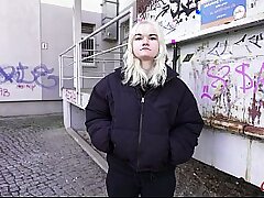 GERMAN SCOUT - Lil Swiss Teen Lilly Lovemoon 18 Pick Up for real First Time Audition Sex