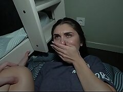 Stepparent comes to fuck his daughters at night