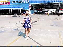 She was kicked out of the market for having sex with the manager.