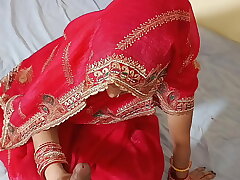 She was switching her panties in her bedroom, brother-in-law took it off and penetrated her with clear Hindi audio