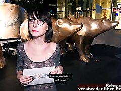 German college girl teenage public pick up EroCom Date in Berlin Audition