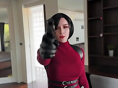 Ada Wong from Resident Ominous Couldn'T Fight back The Temptation To Suck, Firm Fuck & Gulp Jizz - Costume play POV