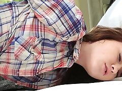Long-Haired Teenager Misha Cross Sucks Ample Dick And Gets Her Raw Cunny Fucked
