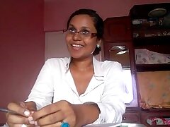 indian fucky-fucky doc babe lily pornographic star fledgling