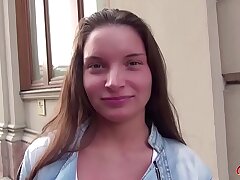 German Scout - Torrid Teen ANITA B seduce to Nail Assfucking