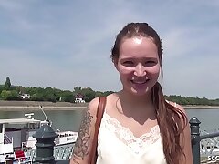 GERMAN SCOUT - Nineteen JAHRE ALTE STUNDENTIN MIA Ass-fuck GEFICKT