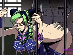 I made cute pigtails and a sensitized fellatio