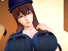 POLICEWOMAN WORKING WITH LOVE 3 dimensional HENTAI Sixty nine