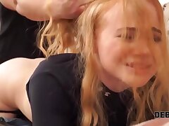 Debt4k. Killer Rose Super-naughty waitress returns money using her super hot body